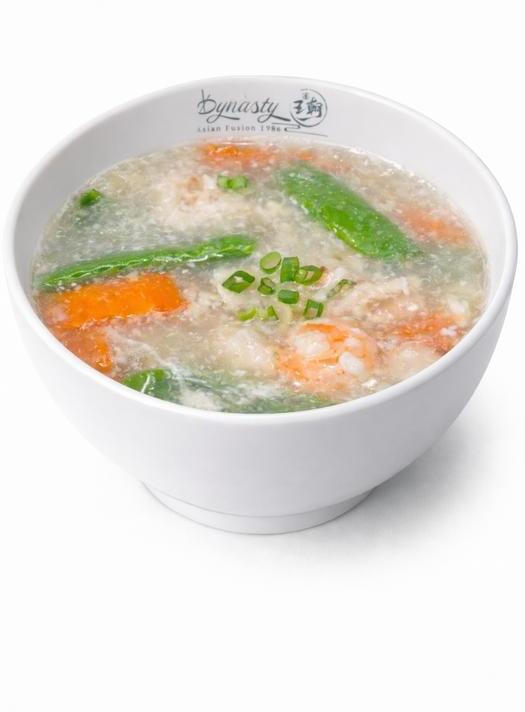 Phoenix n Dragon Soup (Chicken n Shrimp) for 2